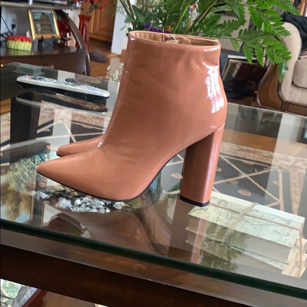 Nude Booties never worn brand NEW